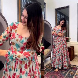 Partwear gracefull anarkali suit